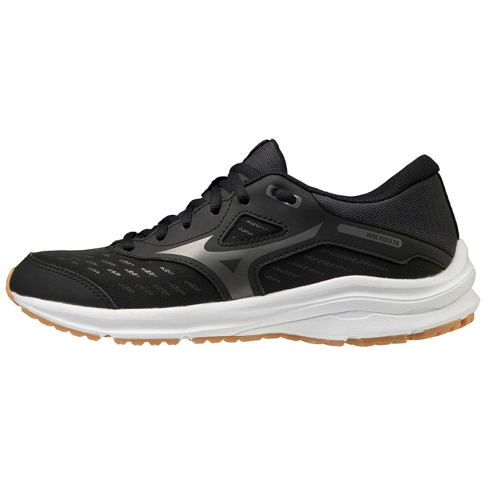 Scarpe Running Mizuno Wave Rider 24 Uomo - Nere/Grigie - 18352-HMOA